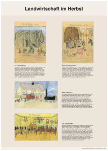 Plakat 05 - Landwirtschaft im Herbst - Seebronner Skizzenbuch 05 landwirtschaft im herbst druck 1